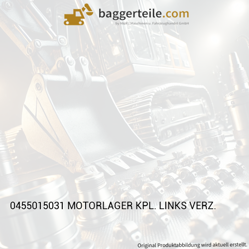 0455015031 MOTORLAGER KPL. LINKS VERZ.