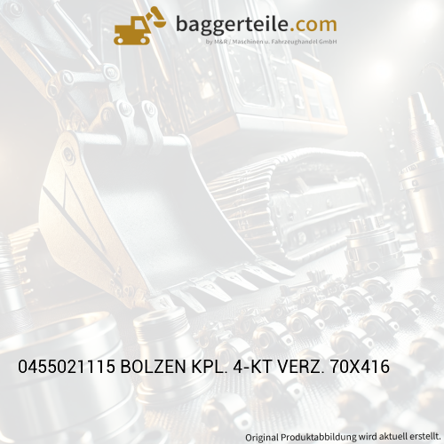 0455021115 BOLZEN KPL. 4-KT VERZ. 70X416