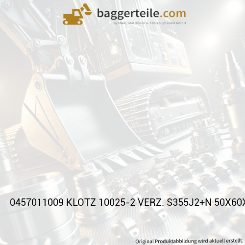 0457011009 KLOTZ 10025-2 VERZ. S355J2+N 50X60X165