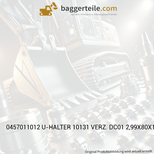 0457011012 U-HALTER 10131 VERZ. DC01 2,99X80X132