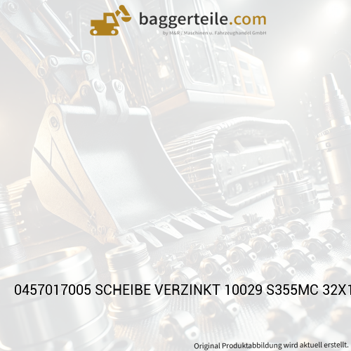 0457017005 SCHEIBE VERZINKT 10029 S355MC 32X12