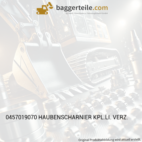 0457019070 HAUBENSCHARNIER KPL.LI. VERZ.
