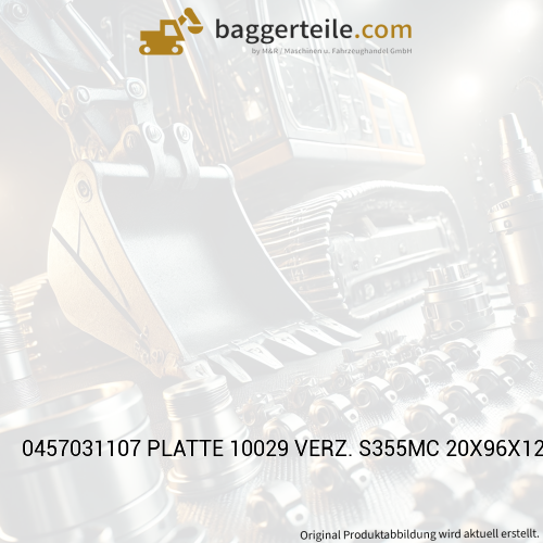 0457031107 PLATTE 10029 VERZ. S355MC 20X96X129