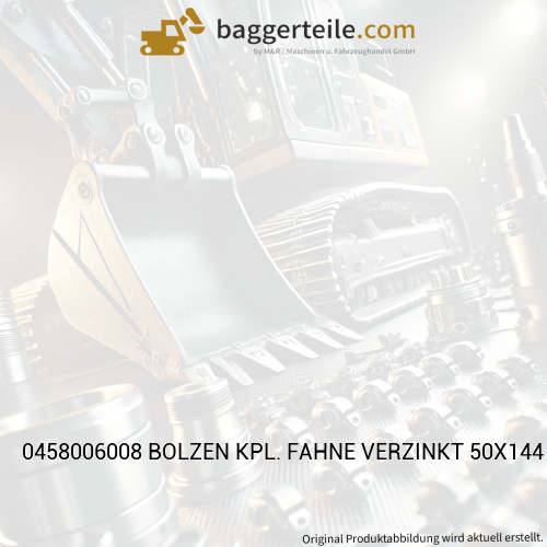 0458006008 BOLZEN KPL. FAHNE VERZINKT 50X144