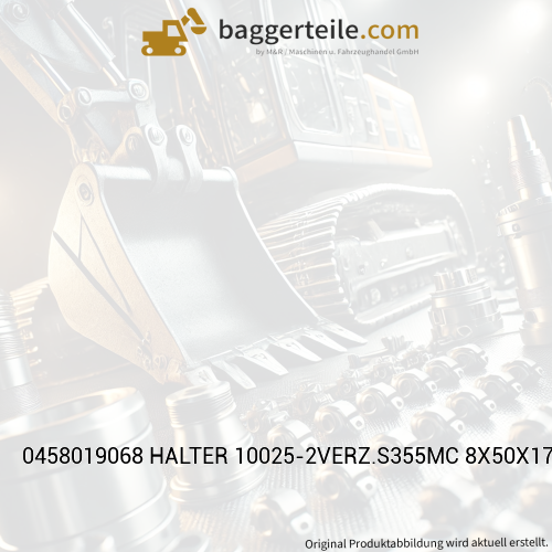 0458019068 HALTER 10025-2VERZ.S355MC 8X50X175