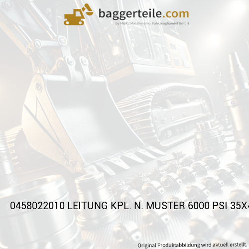 0458022010 LEITUNG KPL. N. MUSTER 6000 PSI 35X4X680
