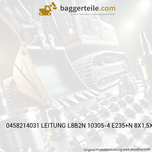 0458214031 LEITUNG L8B2N 10305-4 E235+N 8X1,5X645