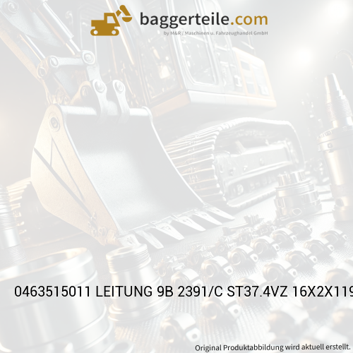 0463515011 LEITUNG 9B 2391/C ST37.4VZ 16X2X1190
