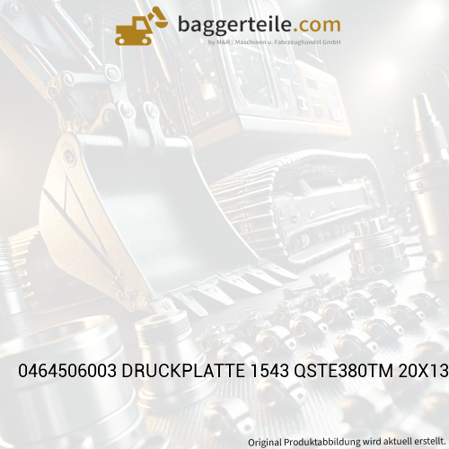 0464506003 DRUCKPLATTE 1543 QSTE380TM 20X135