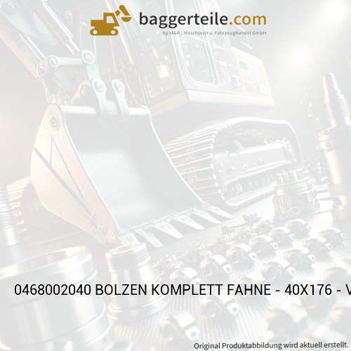 0468002040 BOLZEN KOMPLETT FAHNE - 40X176 - VERZINKT - SCHWEI
