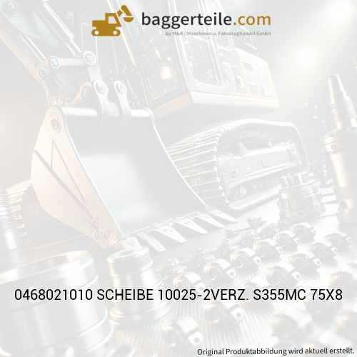 0468021010 SCHEIBE 10025-2VERZ. S355MC 75X8