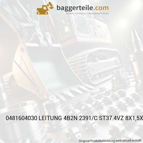 0481604030 LEITUNG 4B2N 2391/C ST37.4VZ 8X1,5X400