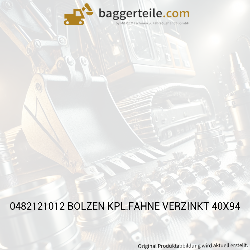 0482121012 BOLZEN KPL.FAHNE VERZINKT 40X94