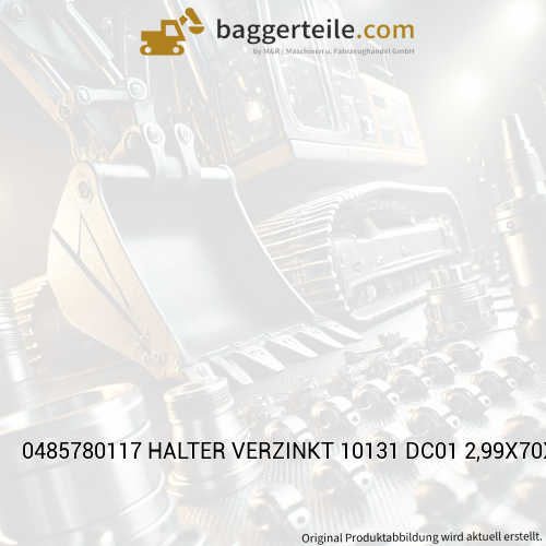 0485780117 HALTER VERZINKT 10131 DC01 2,99X70X544