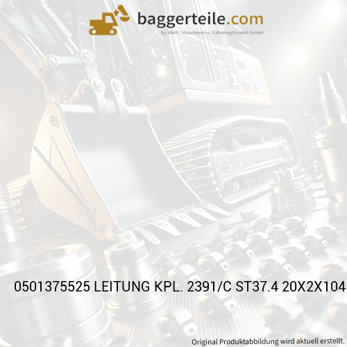 0501375525 LEITUNG KPL. 2391/C ST37.4 20X2X1045