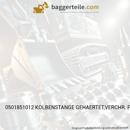 0501851012 KOLBENSTANGE GEHAERTET,VERCHR. FIXMASS 80F7X1098-0