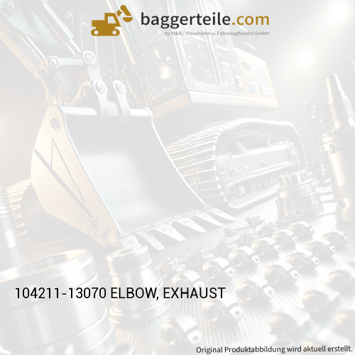 104211-13070 ELBOW, EXHAUST
