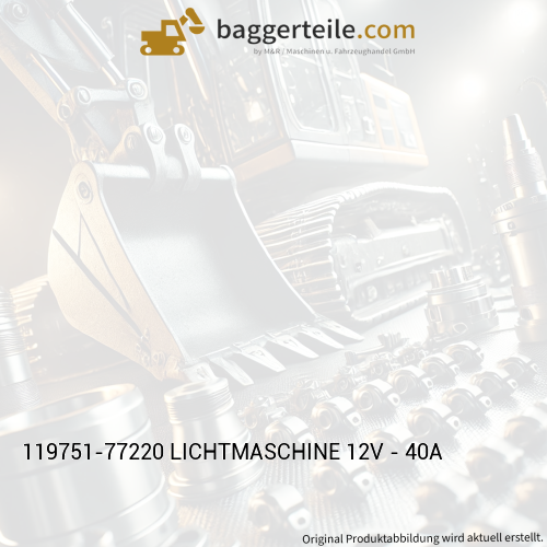 119751-77220 LICHTMASCHINE 12V - 40A