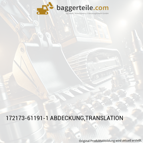 172173-61191-1 ABDECKUNG,TRANSLATION