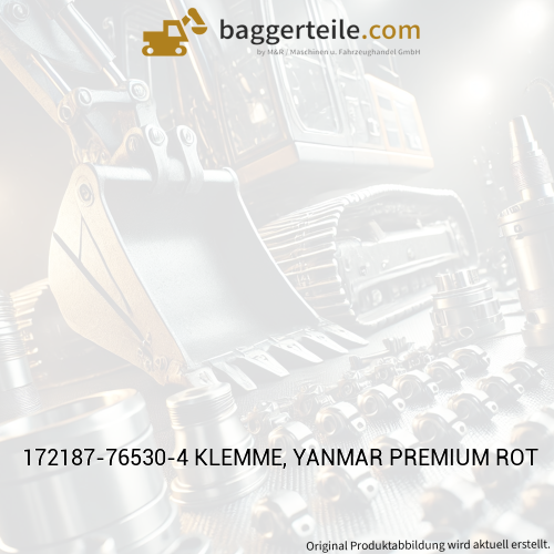 172187-76530-4 KLEMME, YANMAR PREMIUM ROT