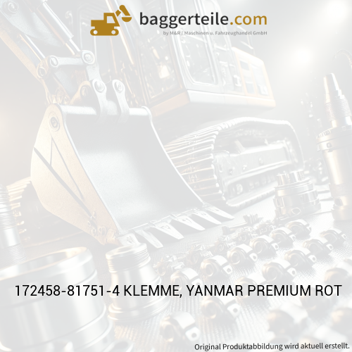 172458-81751-4 KLEMME, YANMAR PREMIUM ROT