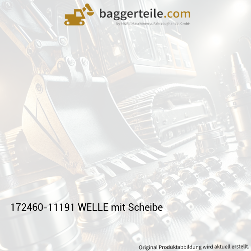 172460-11191 WELLE mit Scheibe