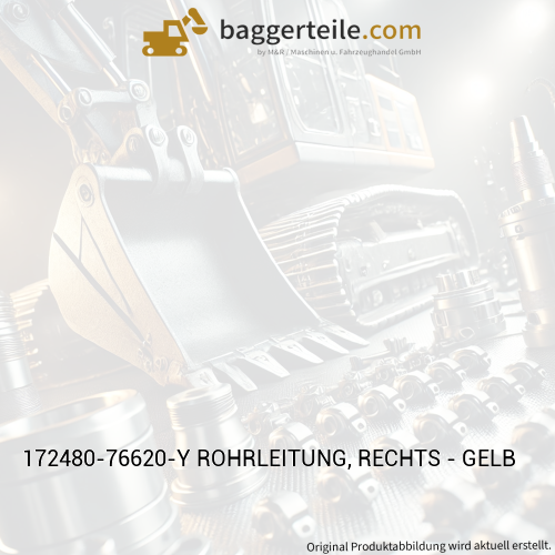 172480-76620-Y ROHRLEITUNG, RECHTS - GELB