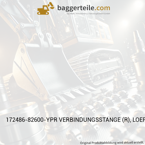 172486-82600-YPR VERBINDUNGSSTANGE (R), LOEFFEL, YANMAR PREMIUM ROT