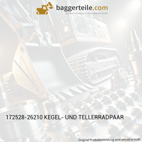 172528-26210 KEGEL- UND TELLERRADPAAR