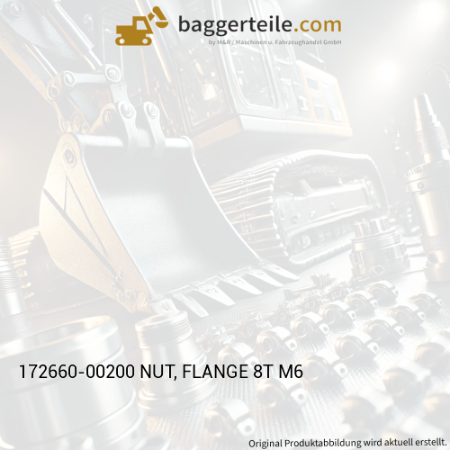 172660-00200 NUT, FLANGE 8T M6
