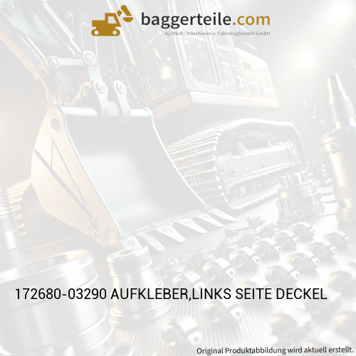172680-03290 AUFKLEBER,LINKS SEITE DECKEL