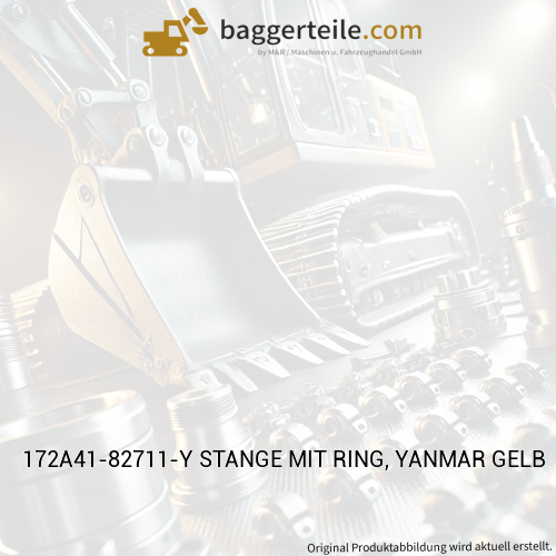 172A41-82711-Y STANGE MIT RING, YANMAR GELB