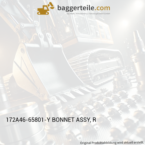 172A46-65801-Y BONNET ASSY, R