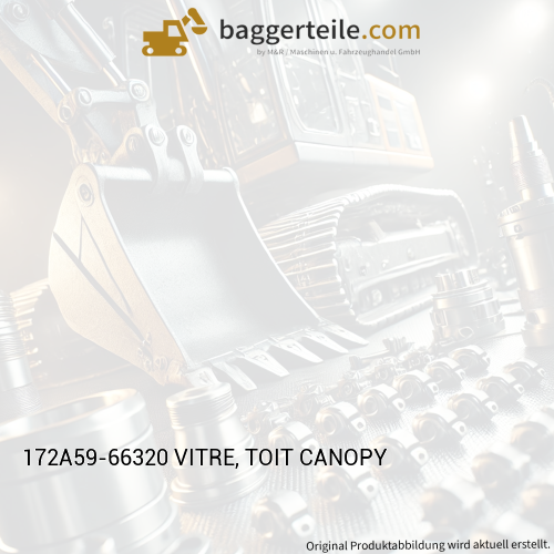 172A59-66320 VITRE, TOIT CANOPY