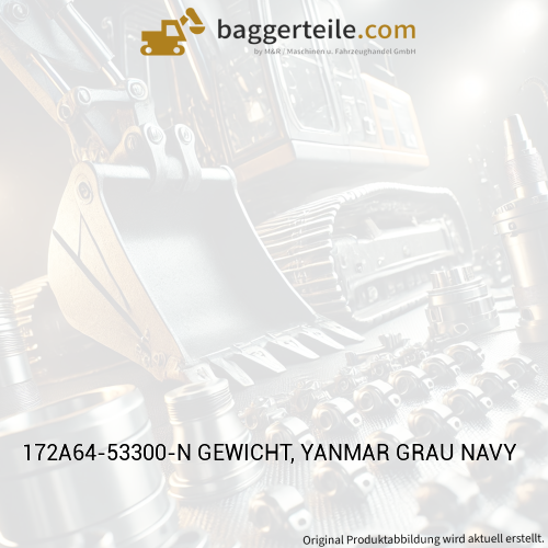 172A64-53300-N GEWICHT, YANMAR GRAU NAVY