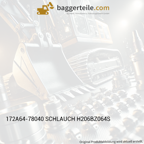 172A64-78040 SCHLAUCH H206BZ064S