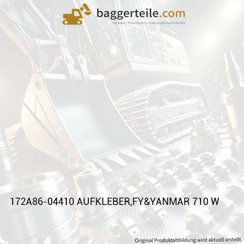 172A86-04410 AUFKLEBER,FY&YANMAR 710 W