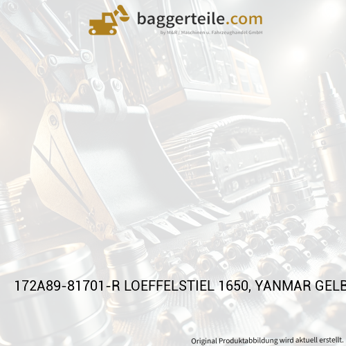 172A89-81701-R LOEFFELSTIEL 1650, YANMAR GELB
