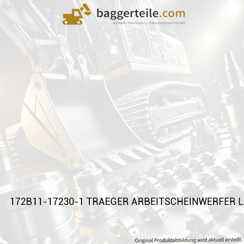 172B11-17230-1 TRAEGER ARBEITSCHEINWERFER LED, YANMAR PREMIUM ROT
