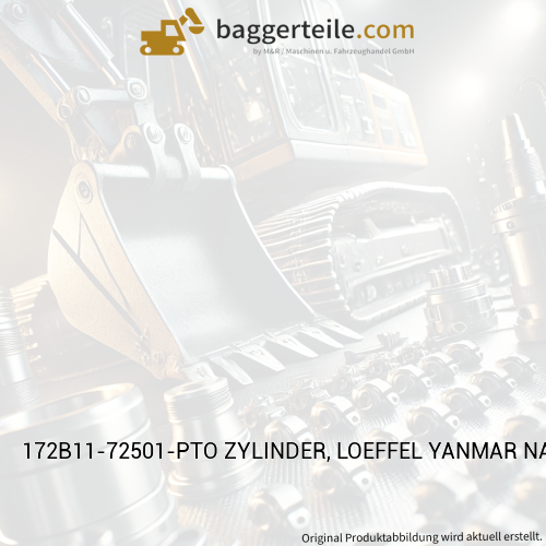 172B11-72501-PTO ZYLINDER, LOEFFEL YANMAR NAVY GRAU
