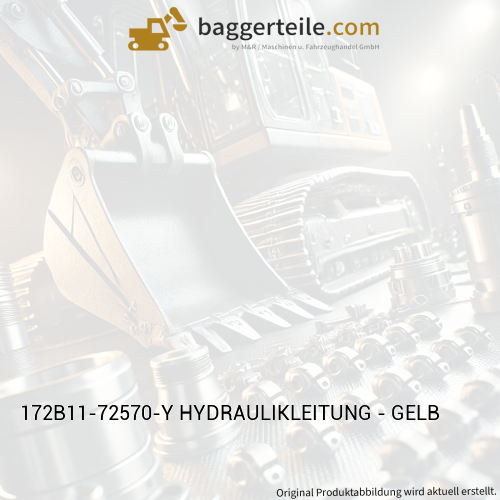 172B11-72570-Y HYDRAULIKLEITUNG - GELB