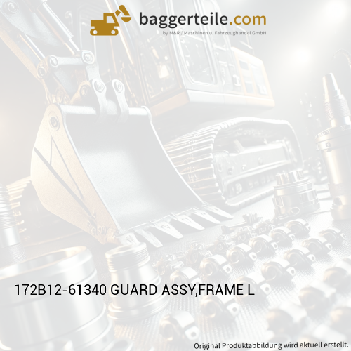 172B12-61340 GUARD ASSY,FRAME L