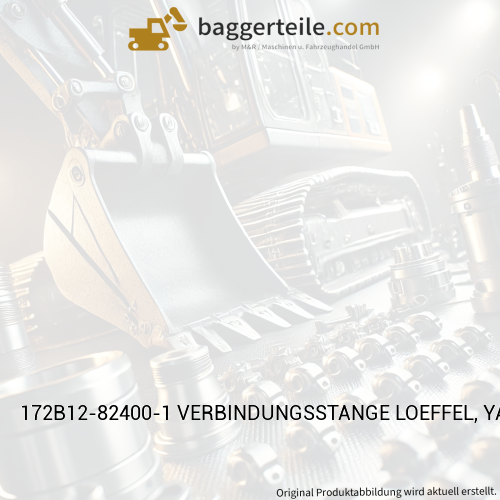 172B12-82400-1 VERBINDUNGSSTANGE LOEFFEL, YANMAR PREMIUM ROT