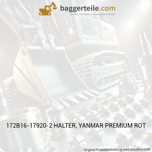 172B16-17920-2 HALTER, YANMAR PREMIUM ROT