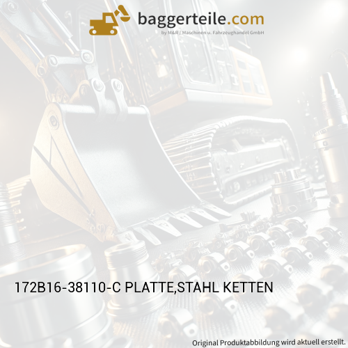 172B16-38110-C PLATTE,STAHL KETTEN