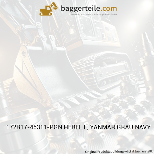 172B17-45311-PGN HEBEL L, YANMAR GRAU NAVY