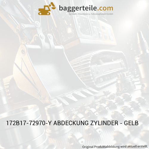 172B17-72970-Y ABDECKUNG ZYLINDER - GELB