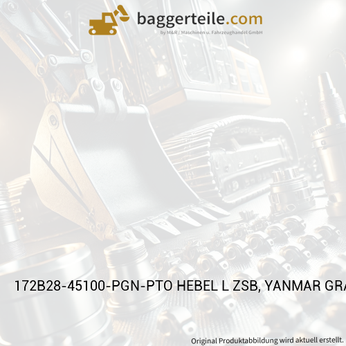 172B28-45100-PGN-PTO HEBEL L ZSB, YANMAR GRAU NAVY