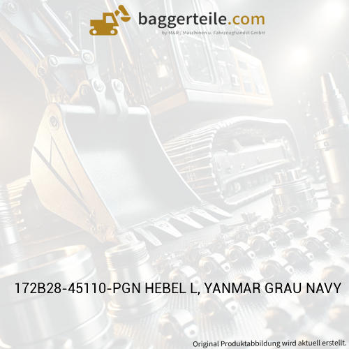 172B28-45110-PGN HEBEL L, YANMAR GRAU NAVY