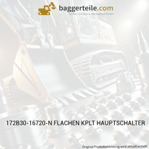 172B30-16720-N FLACHEN KPLT HAUPTSCHALTER